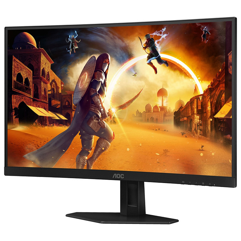 Монитор 27" AOC C27G4ZXE, VA, 280Гц, 0,3ms, изогнутый, 2хHDMI, DP, черный