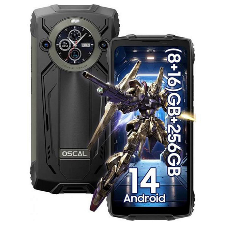 Смартфон Oscal Pilot 2 8/256GB Black