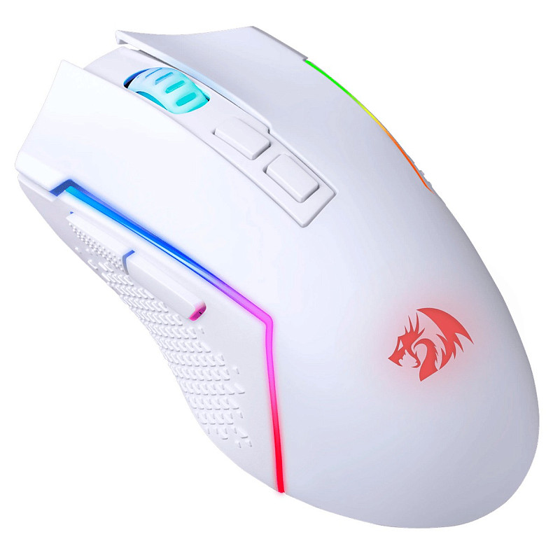 Мышь Redragon (71864) Trident BT/RGB/,8000dpi, белая