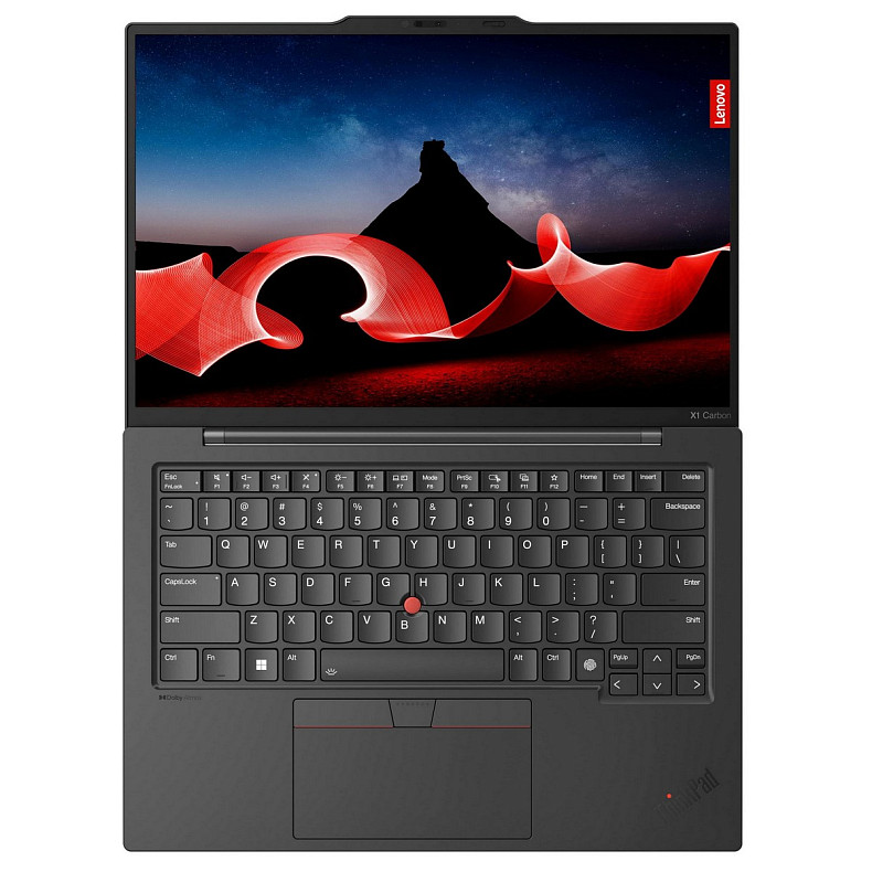 Ноутбук Lenovo ThinkPad X1 Carbon G12 14" WUXGA IPS AG, Intel U7-155U, 32GB, F1TB, UMA, Win11P, черный