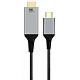 Кабель USB-C HDMI, 8K 60 Гц, 2 м