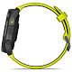 Спортивные часы Garmin Forerunner 965 Carbon Gray DLC Titanium Bezel with Black Case and Amp Yellow/Black Silicone Band