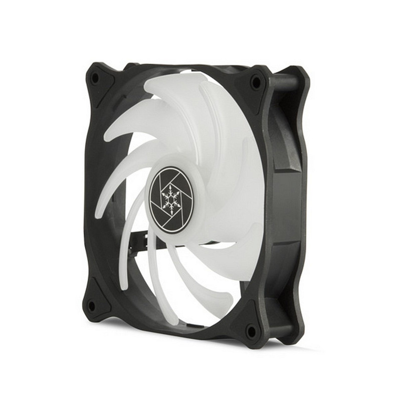 Корпусный вентилятор SilverStone Air Blazer AB120R-ARGB 120мм, ARGB, полуразращ., черн.рамка