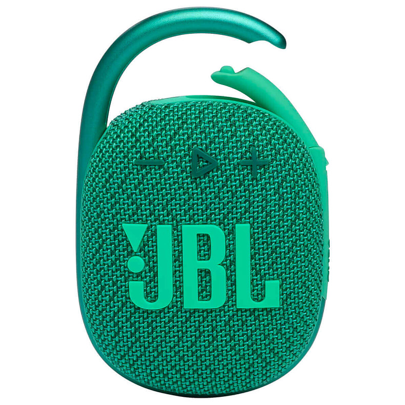 Портативна акустика JBL Clip 4 Eco Green (JBLCLIP4ECOGRN)