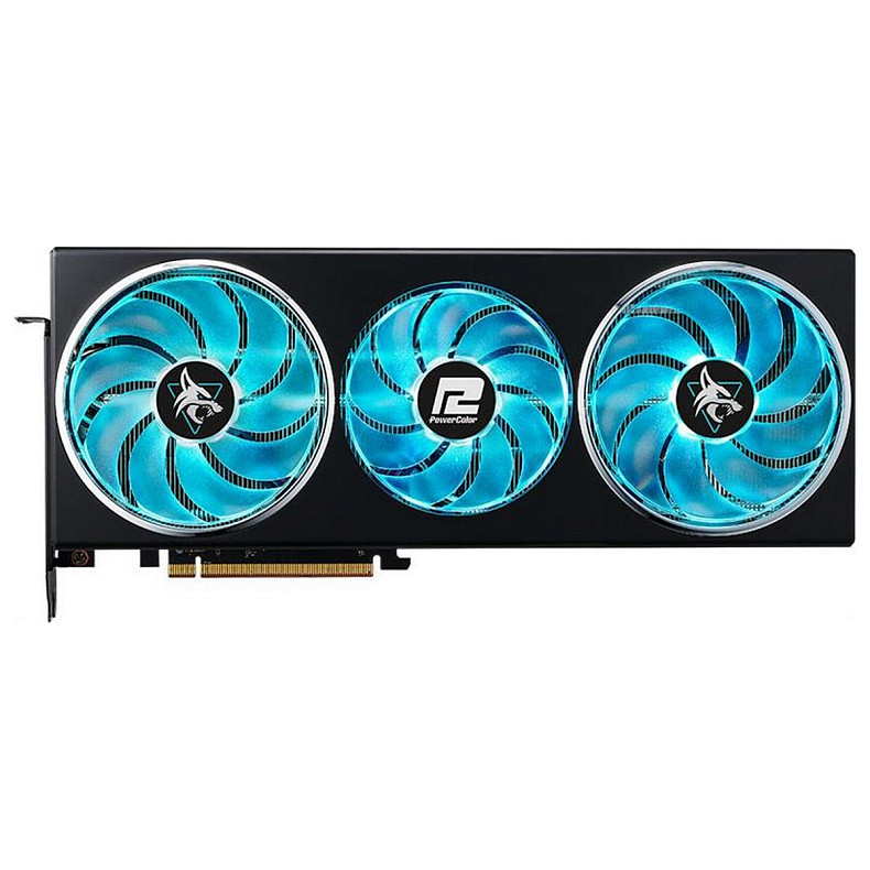 Видеокарта AMD Radeon RX 7800 XT 16GB GDDR6 Hellhound PowerColor (RX 7800 XT 16G-L/OC)