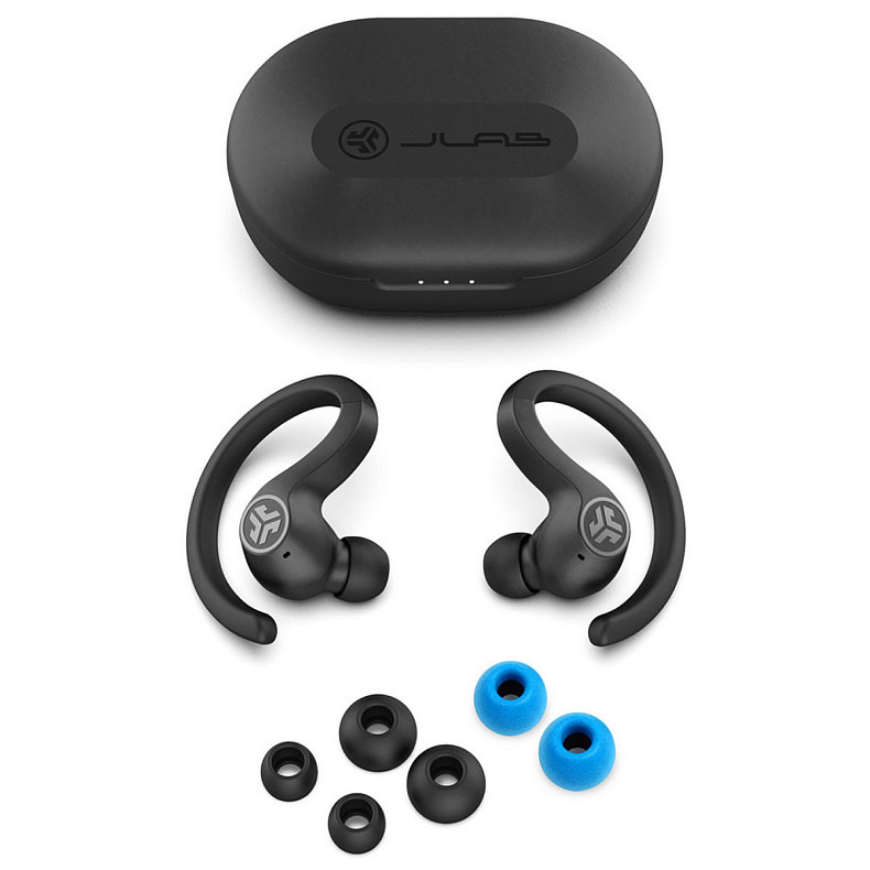 Навушники JLAB JBuds Air Sport Black (IEUEBJBAIRSPRTRBLK82)