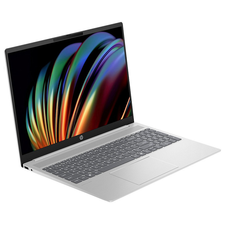 Ноутбук HP Pavilion 16-af0002ua 16" WUXGA IPS AG, Intel U7-155U, 16GB, F1024GB, UMA, DOS, сріблястий
