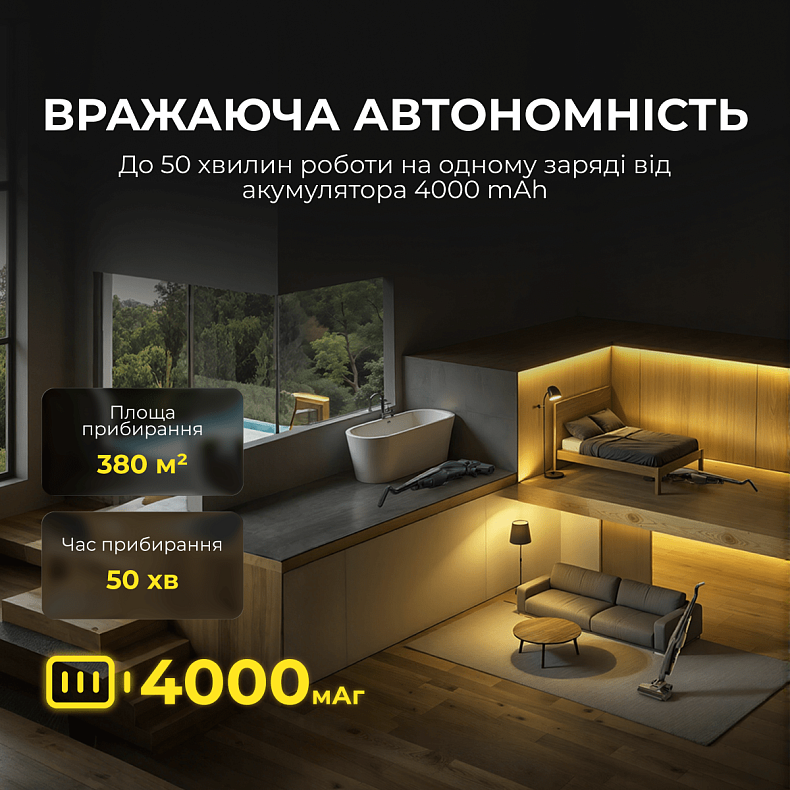 Беспроводной мойщик пола Deerma VX100 ULTRA S