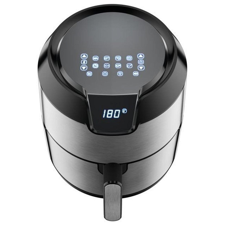 Мультипечь Tefal Easy Fry Deluxe, 1500Вт, чаша-4.2л, сенсорное управл., от 80°C до 200°C нержавеющая ст.