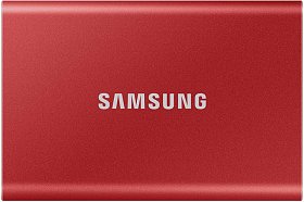 Накопичувач зовнішній SSD 2.5" USB 500GB Samsung T7 Red (MU-PC500R/WW)