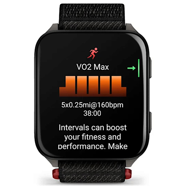 Смарт-годинник Garmin Venu X1 Black with Slate Titanium Caseback and Black ComfortFit Nylon Band (010-02980-00)