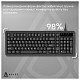 Клавиатура Ajazz AF98 Black USB-C Black (AF98-B)