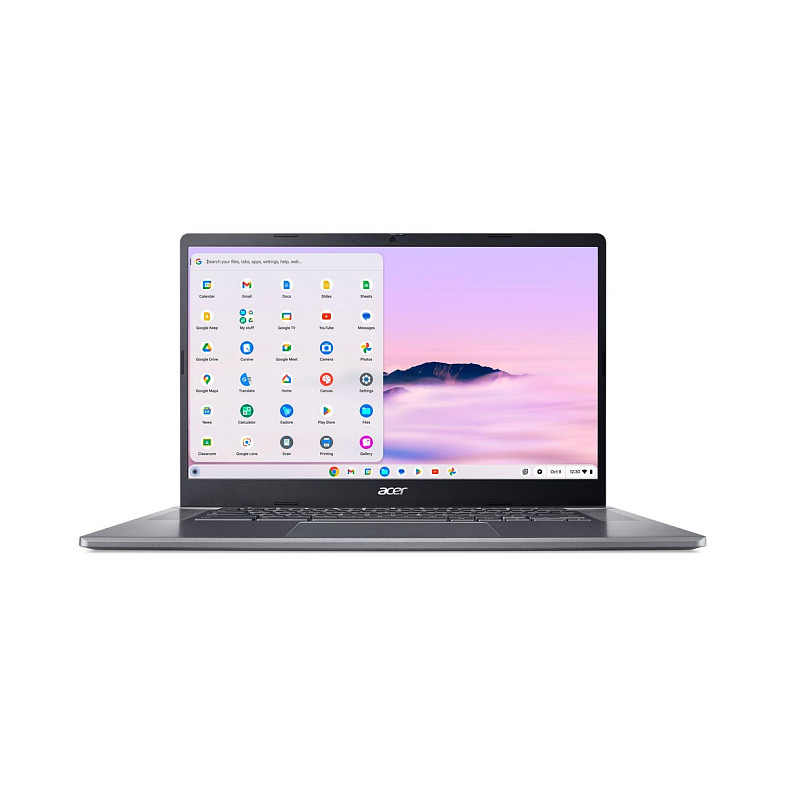 Ноутбук Acer Chromebook Plus CB515-2H 15" FHD IPS, Intel i5-1235U, 16GB, F512GB, UMA, ChromeOS, сіри