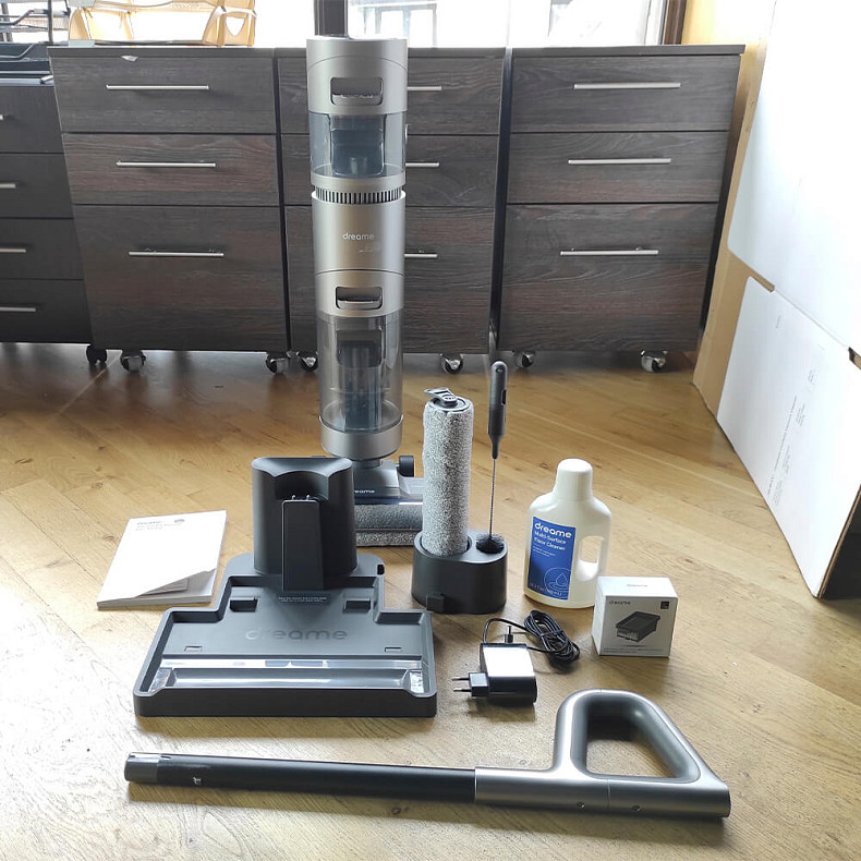 Моющий пылесос Xiaomi Dreame H11 MAX - Восстановленный (Новый аккумулятор, HEPA-фильтр и роликовая щетка)