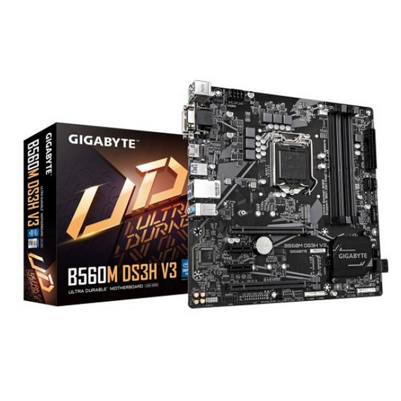 Материнська плата Gigabyte B560M DS3H V3 Socket 1200