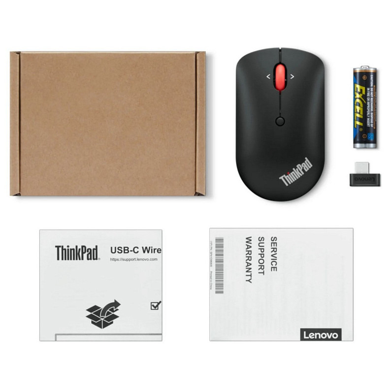 Мышка Lenovo ThinkPad Compact WL Black