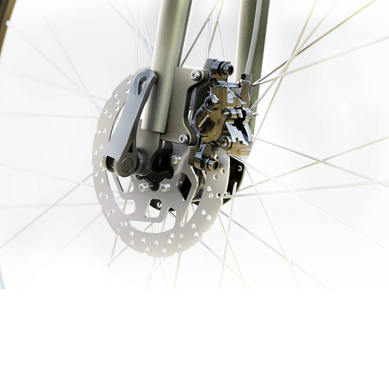 Электровелосипед Sharp 20.5" Olive Green Pearl (BK-GS03E-G)