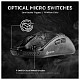 Мышка Attack Shark R11 Ultra, Wireless/Bluetooth, 42000dpi, (PAW3950MAX), 6кн., Ink Blade