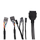 Корпус 2E Credo V500B-400 с БП 2E ATX400, 1xUSB3.0, 1х USB 2.0, 1xUSB Type-C, 1x120мм, VGA 310мм, AT