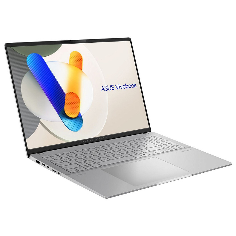 Ноутбук ASUS Vivobook S 16 M5606KA-RI010 16" 3K OLED, AMD AI 7 350, 16GB, F1TB, UMA, NoOS, Сріблясти