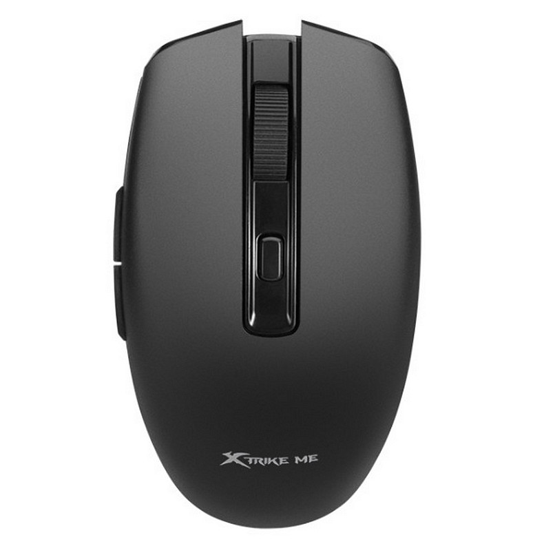 Мышь XTRIKE ME GW-224, беспроводная Bluetooth+2.4G 1600dpi, 6кн, Silent, черная