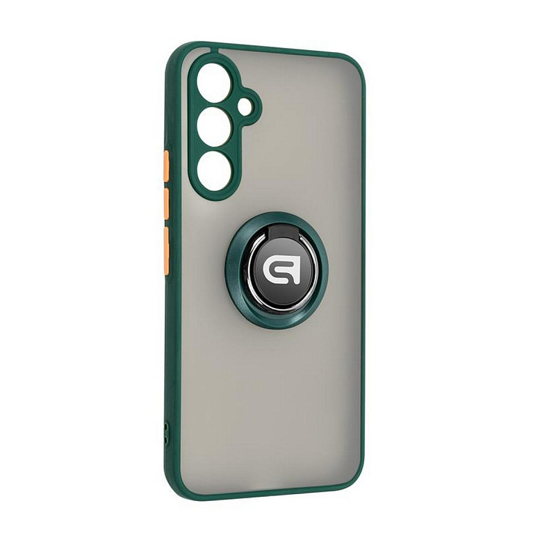 Чехол-накладка Armorstandart Frosted Matte Ring для Samsung Galaxy A54 5G SM-A546 Dark Green (ARM683