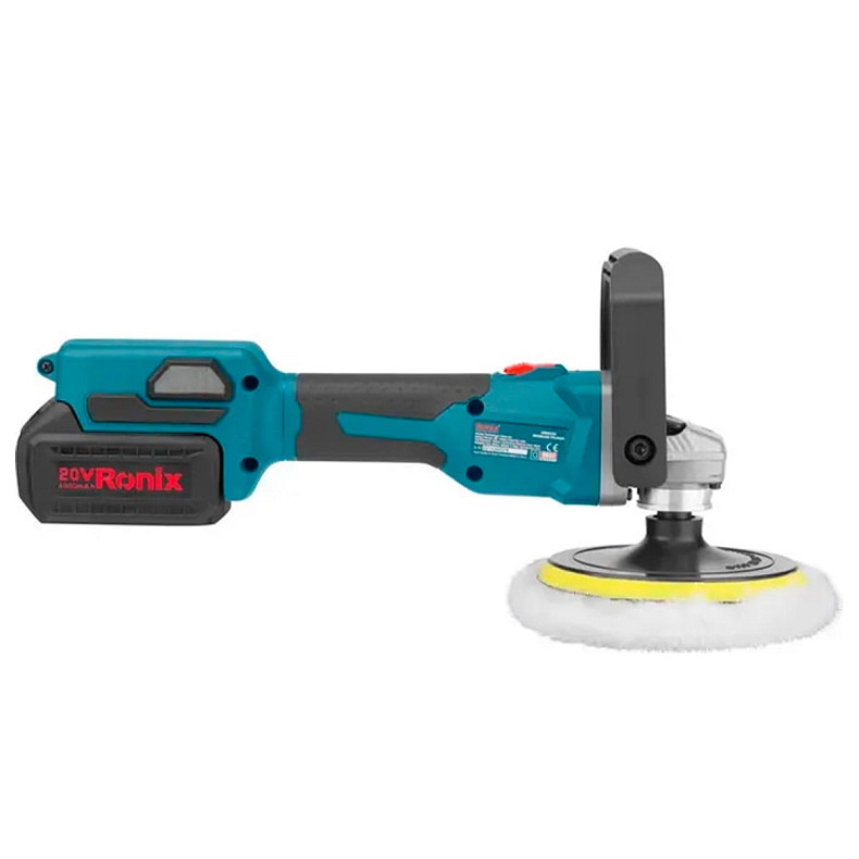 Аккумуляторная полировальная шлифмашина Ronix 8652