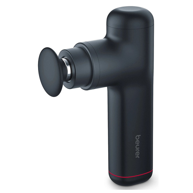 Масажер Beurer для тіла, літій-іонний акум., фасціальний, 3 насадки, 3 режими, чорний