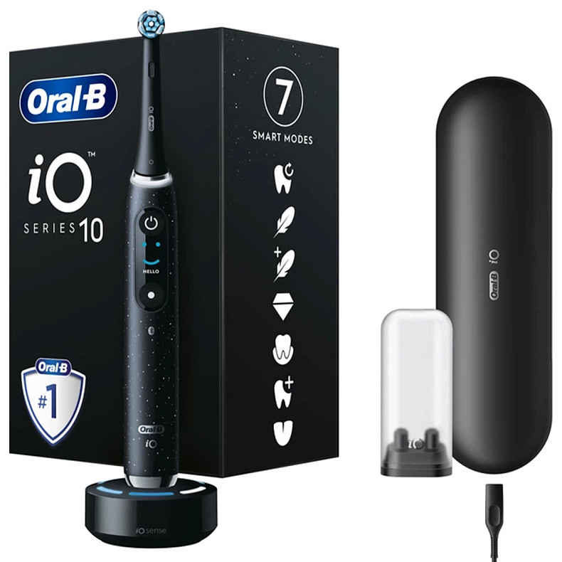 Зубна щітка Braun Oral-B iO Series 10 iOM10.1B4.2AD Black