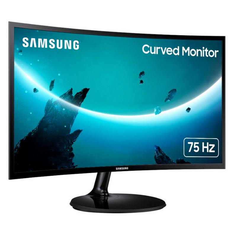 Монитор Samsung 27" LS27C360 (LS27C360EAIXCI) Curved VA Black