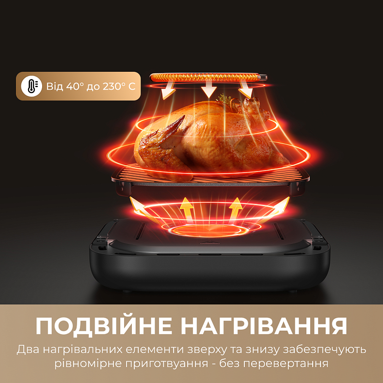 Мультипіч MOVA AeroChef FD10 Pro Max Black