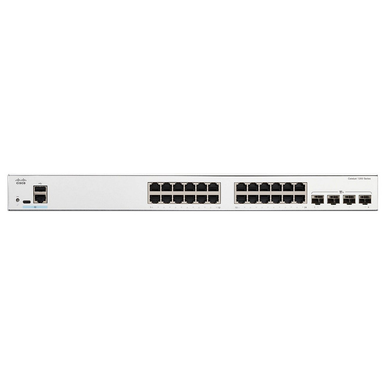 Коммутатор Cisco Catalyst 1200 24xGE, 4x10G SFP+