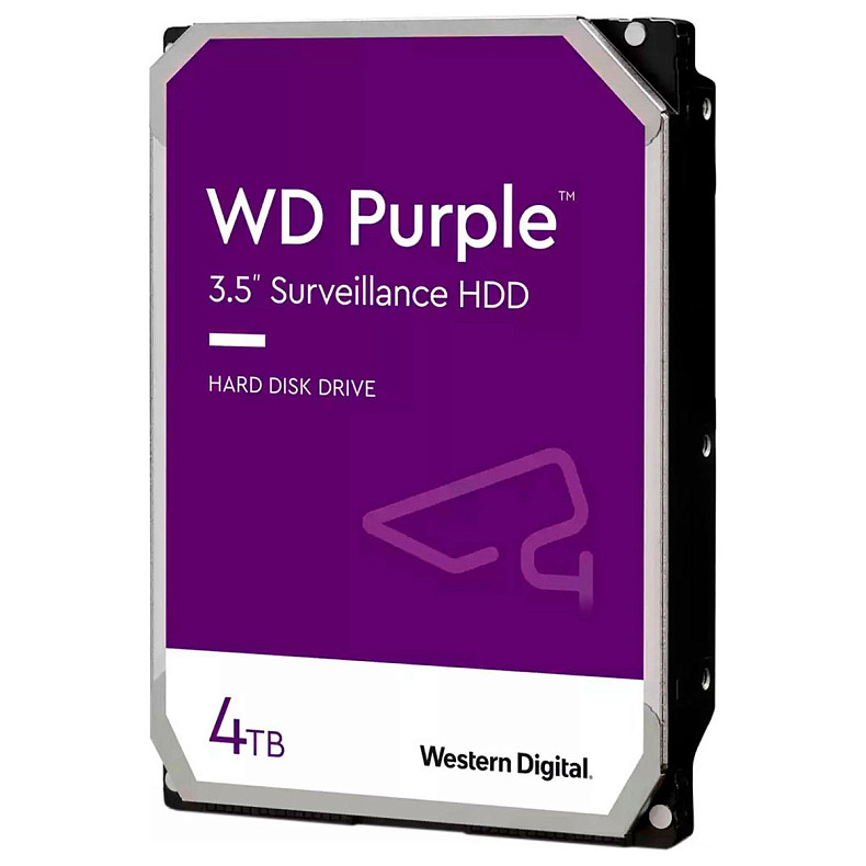 Жорсткий диск WD Purple Surveillance 4TB 3.5" 256MB (WD43PURZ)