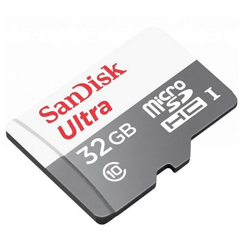 Карта памяти SanDisk 32GB microSDHC C10 UHS-I R100MB/s Ultra