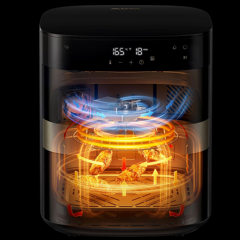 Мультипечь MOVA AeroChef FD40 Pro Black