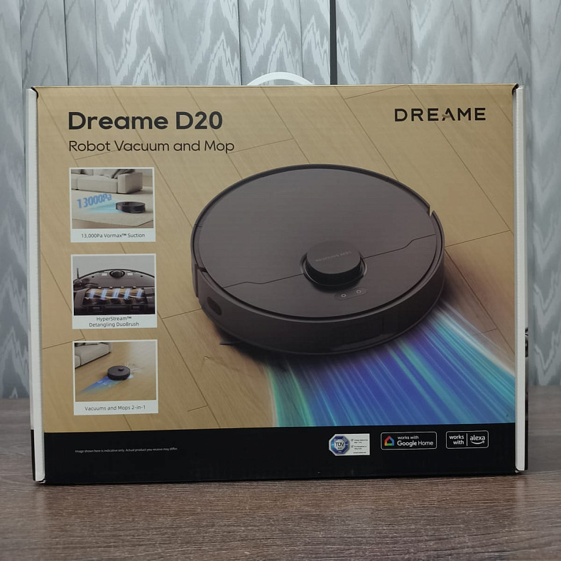 Робот-пилосос Dreame D20 Black - Уцінка