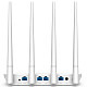 Wi-Fi Роутер TENDA F6 N300, 3xFE LAN, 1xFE WAN, 4x5dBi