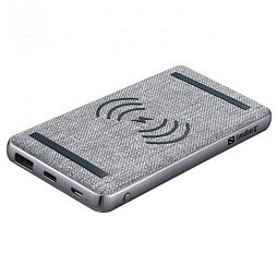 Универсальная мобильная батарея Sandberg PD 10000mAh 20W, Wireless QI 15W, USB-A Type-C OUT