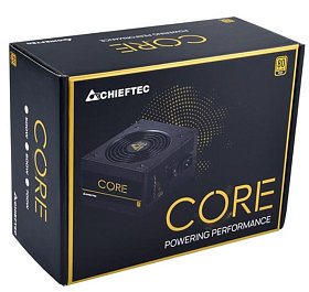 Блок Живлення Chieftec BBS-500S Core; ATX 2.3, APFC, 12cm fan, КПД &gt;80%