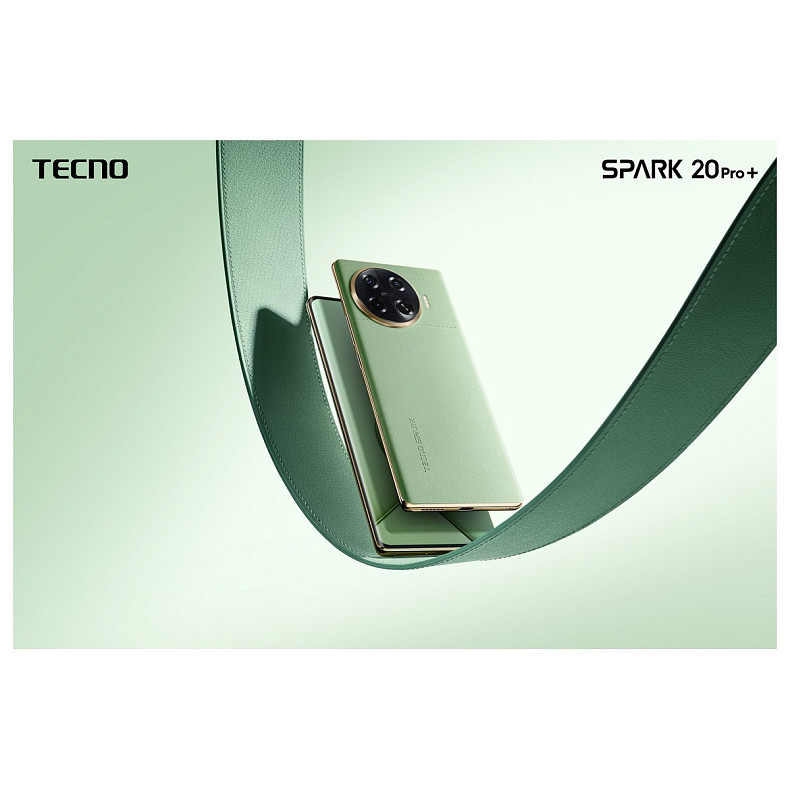 Смартфон Tecno Spark 20 Pro+ KJ7 8/256GB Magic Skin Green (4894947019135)