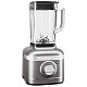 Блендер KitchenAid Artisan K400 1,4 л 5KSB4026EMS зі скляним стаканом срібний медальйон