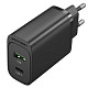 Зарядное устройство Vention 2xUSB 38W (USB-C+USB-A) PD+QC3.0 black