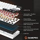 Клавіатура GamePro Genesis Infinity MK130BW Black/White