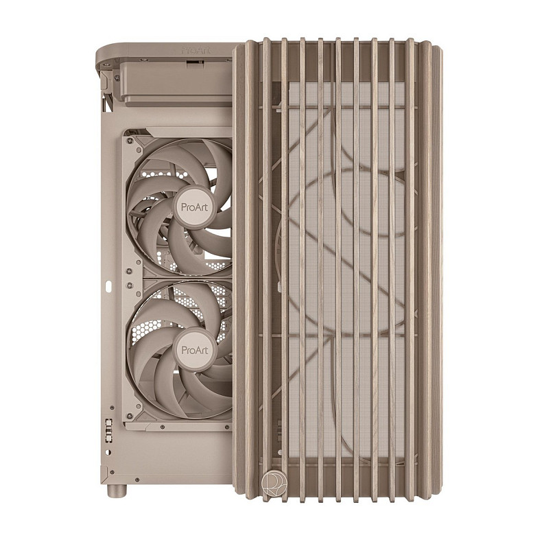 Корпус Asus ProArt PA401 Wood Edition - Mesh Beige (90DC00M7-B39000)