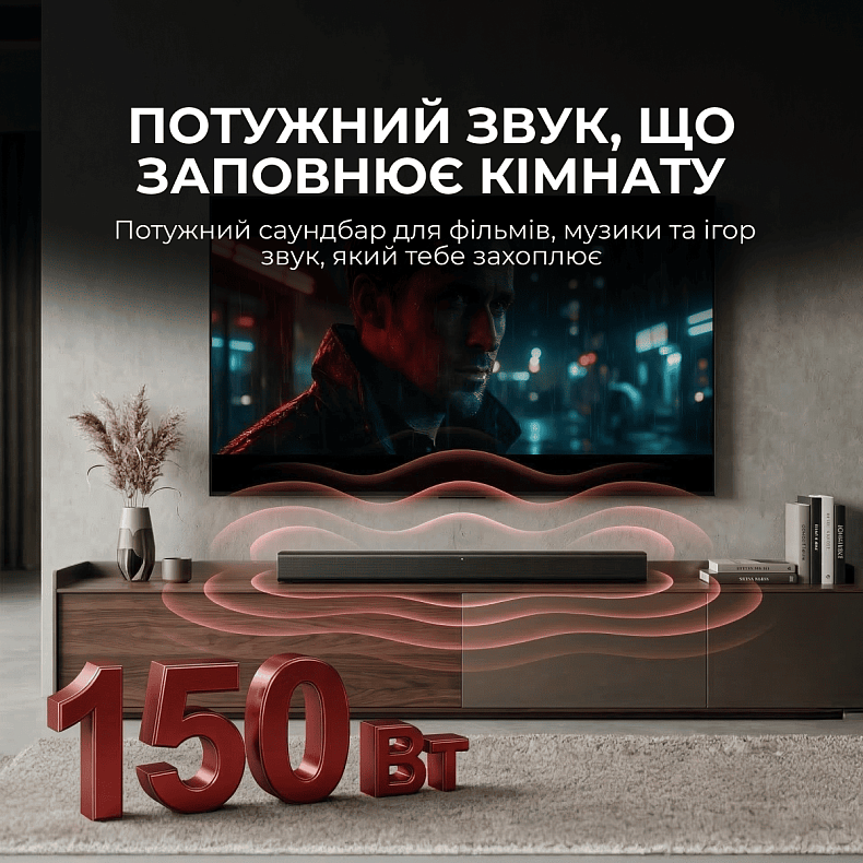 Саундбар Sharp HT-SB145 Black