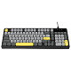 Клавиатура Ajazz AF98 Black USB-C Black Gray Yellow (AF98-BGY)