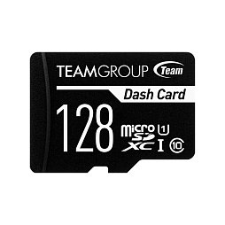 MicroSDXC 128GB UHS-I Class 10 Team Dash Card + SD-adapter (TDUSDX128GUHS03)