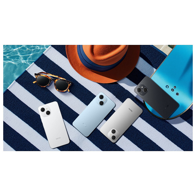 Смартфон TECNO Spark 40C (KM4k) 4/128GB Ink Black