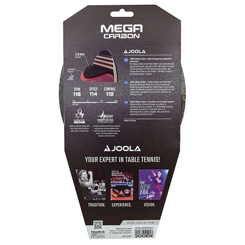 Ракетка для настільного тенісу Joola Mega Carbon (54205)
