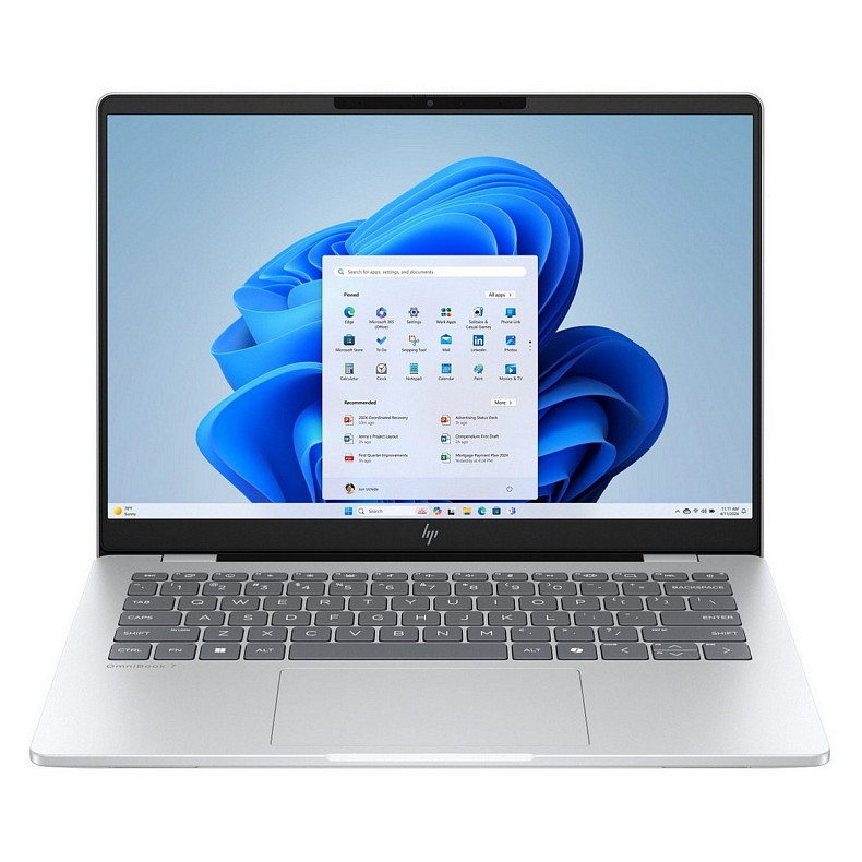 Ноутбук HP OmniBook 7 14-fs0000ru 14" WUXGA IPS AG, Intel 5-220H, 24GB, F1TB, UMA, Win11P, серебристый